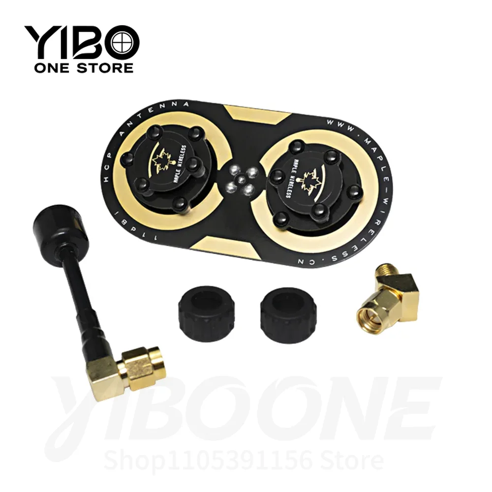 Drone Racing Gate - 11dBi SMA Circularly Polarized Maple Leaf