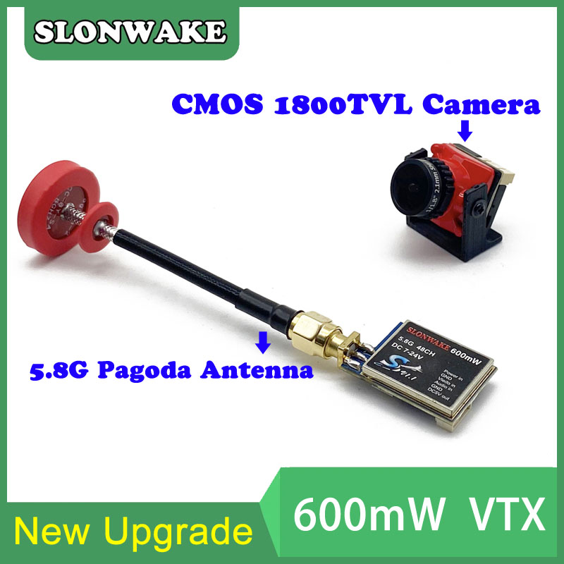 Ready to use 5.8G 48CH 600mW v - Drone Racing Frame reseña y precio