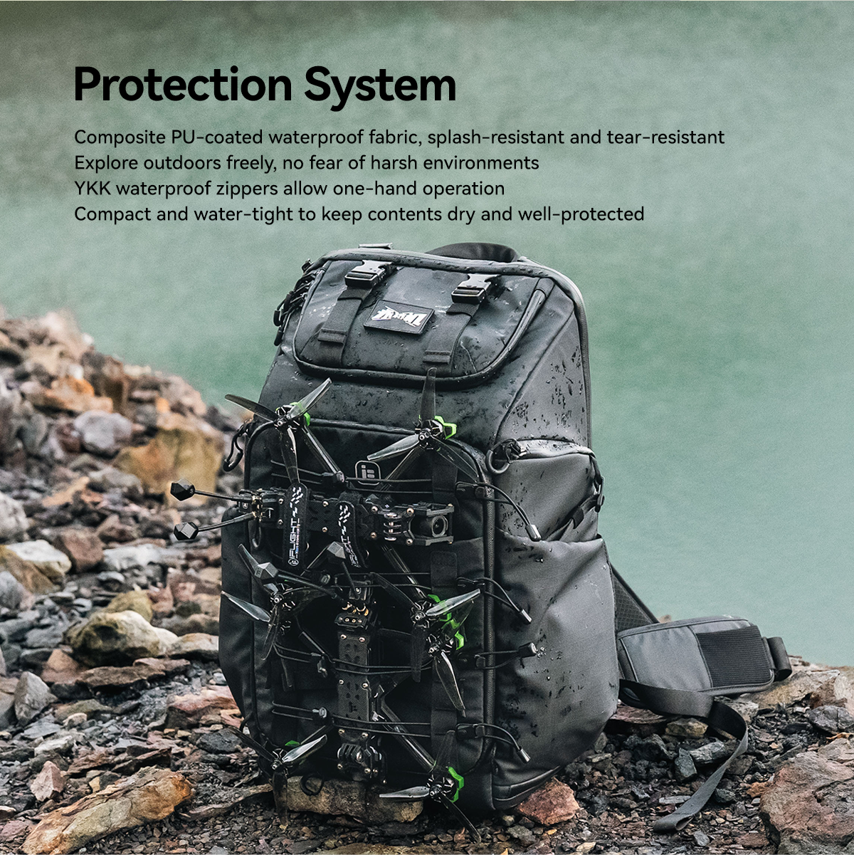 FPV Drone Backpack V2 540X380X - Drone Racing Goggles reseña y precio
