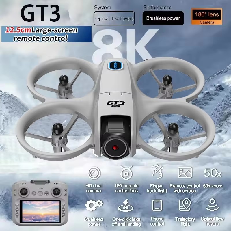 Original NEW GT3 Drone 8K GPS  - Drone Racing Camera reseña y precio