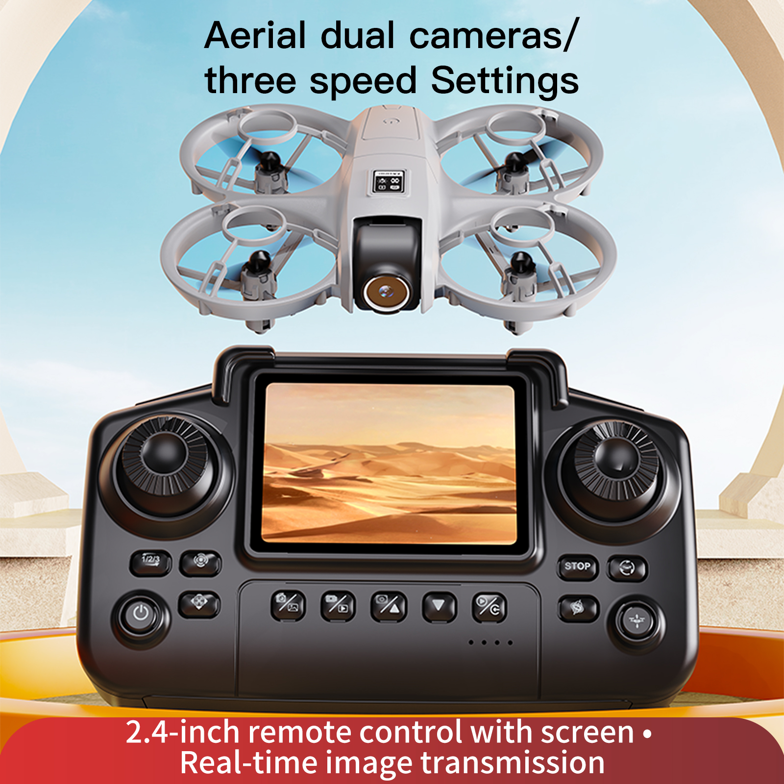 YL3 Remote-Controlled Drone wi - Drone Racing Camera reseña y precio