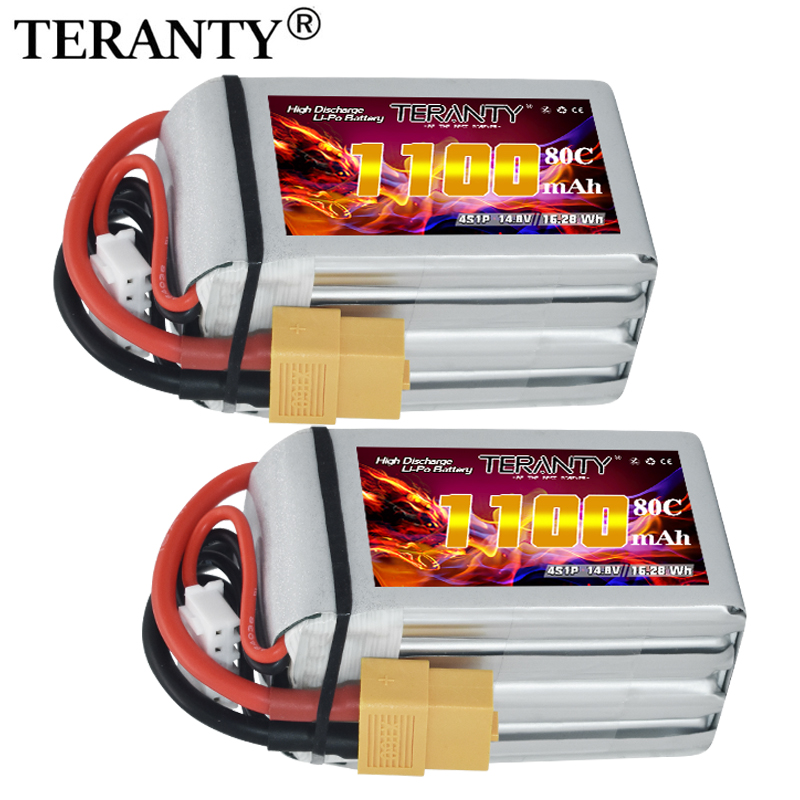 TERANTY 4S 1100mAh 80C/160C Li - Drone Racing Battery reseña y precio