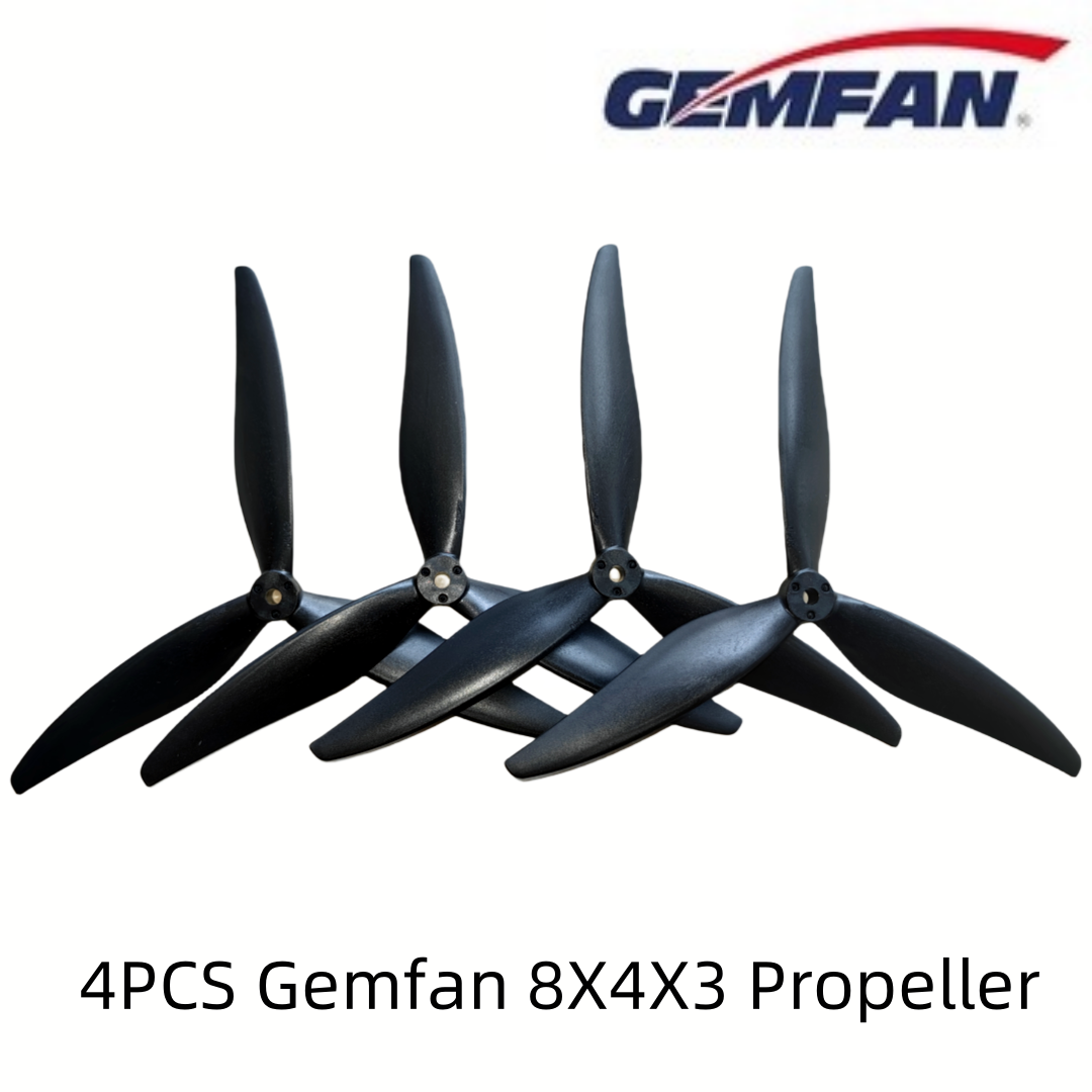 4PCS Gemfan 8040 8X4X3 3-Blade - Drone Racing Motor reseña y precio