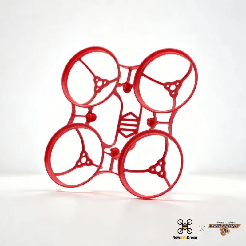 NewBeeDrone X weBLEEDfpv Cockr - Drone Racing Flag reseña y precio
