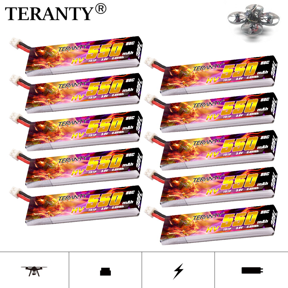 TERANTY HV 1S 3.8V 550mAh 80C/ - Drone Racing Battery reseña y precio