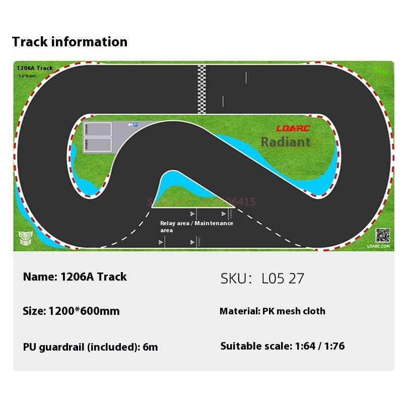 Ldarc Rc V64 1:76 240*120cm Re - Drone Racing Gate reseña y precio