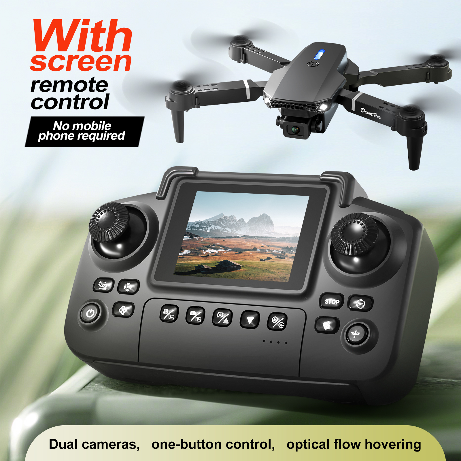 2025 New E88 E99 Upgraded Dron - Drone Racing Camera reseña y precio