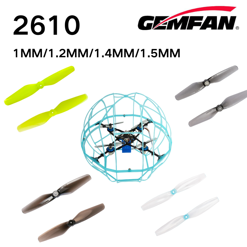 2610 Props Gemfan 2.6inch 2 Bl - Drone Racing Battery reseña y precio