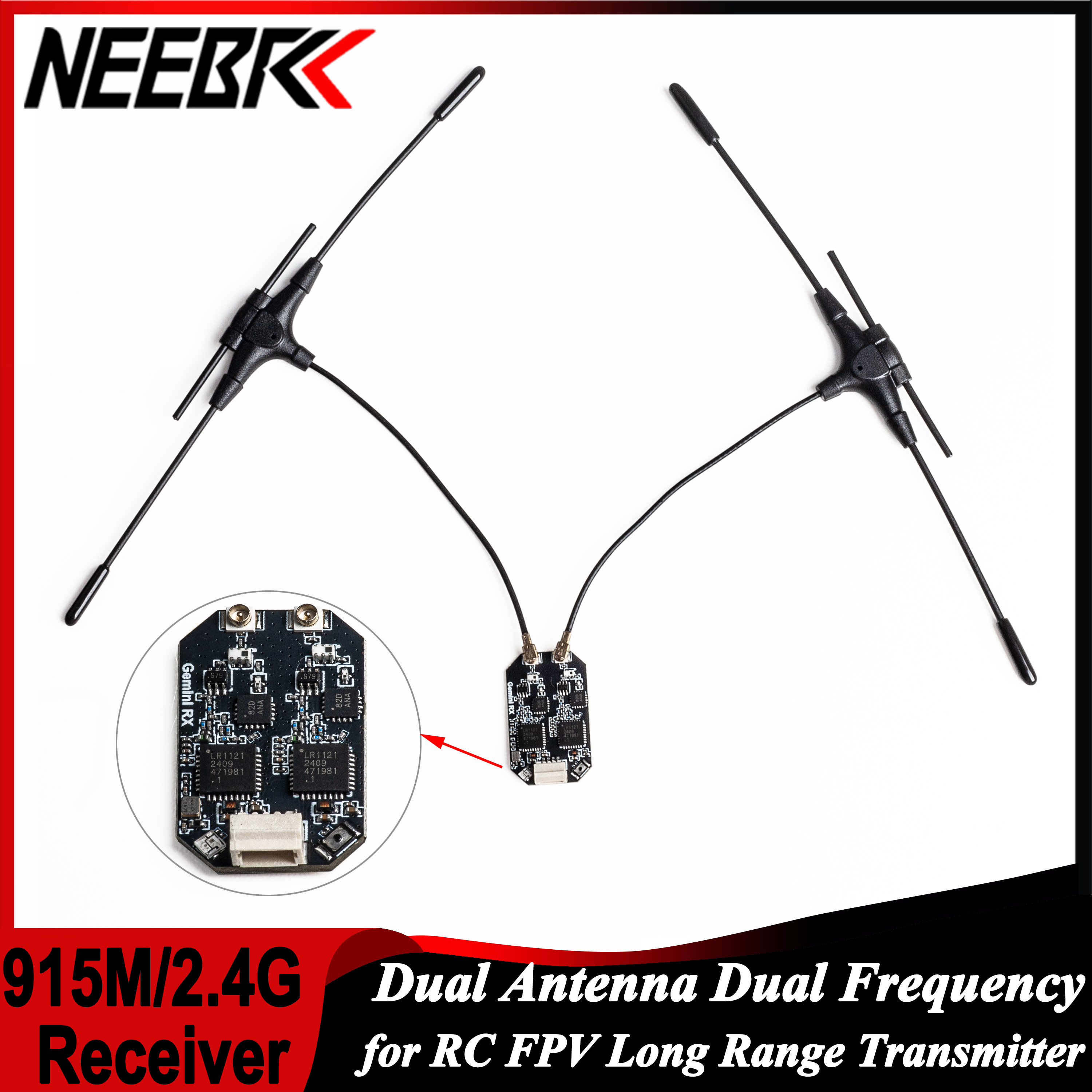 ELRS 915MHz/2.4GHz Gemini Dual - Drone Racing Frame reseña y precio