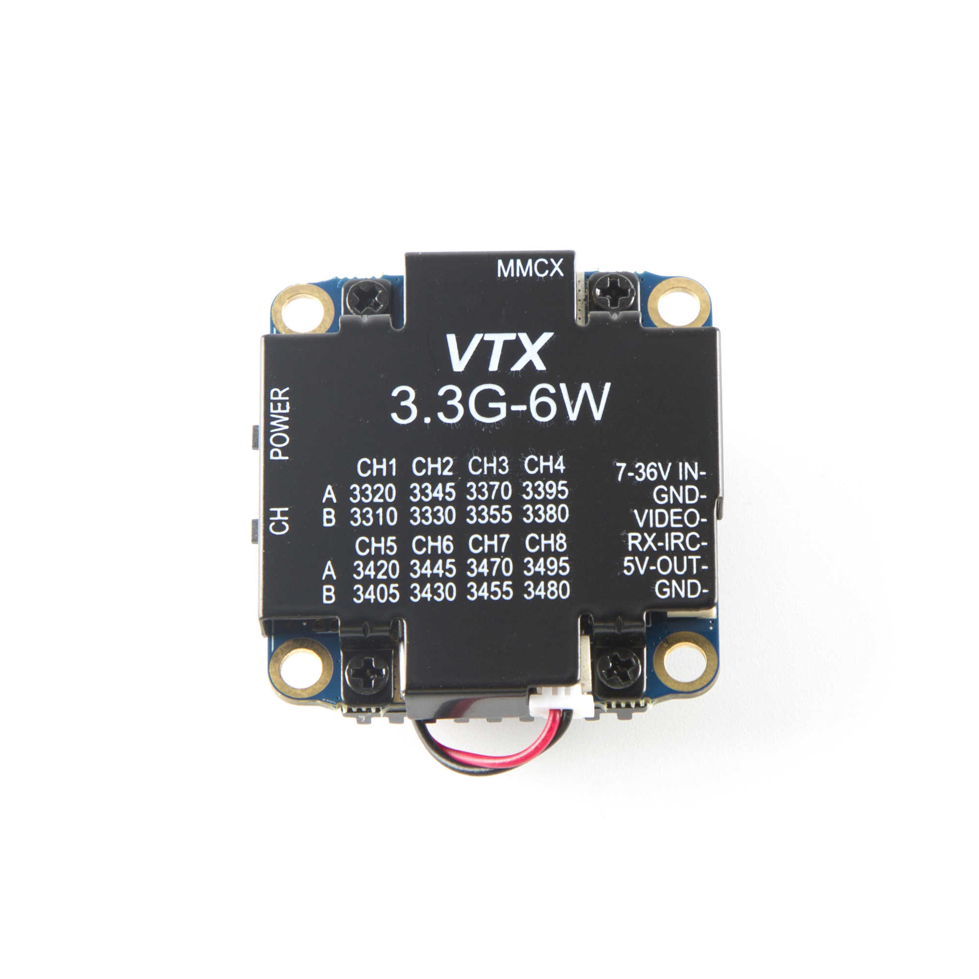 FPV Video Transmitter 3.3G 6W  - Drone Racing Vtx reseña y precio