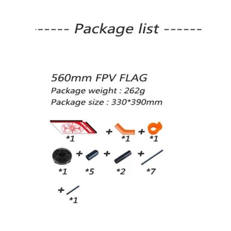 LDARC 560mm FPV Freestyle Outd - Drone Racing Gate reseña y precio